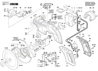 Bosch 3 601 M19 201 Gcm 8 Sde Slide Mitre Saw 230 V / Eu Spare Parts